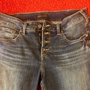 Silver Jeans High Rise Dark Blue Denim